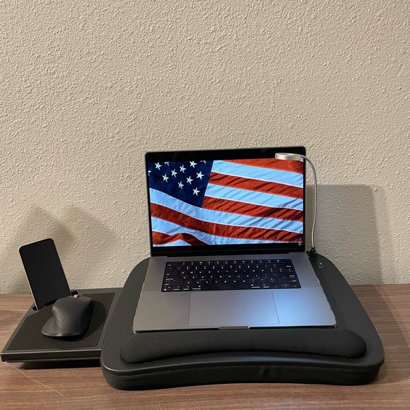 Sofia + Sam Multi-Tasking Lap Desk with Memory Foam Cushion - Picture 2 of 5